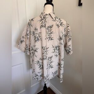 Izod Men's 100% Washable Silk Hawaiian Shirt